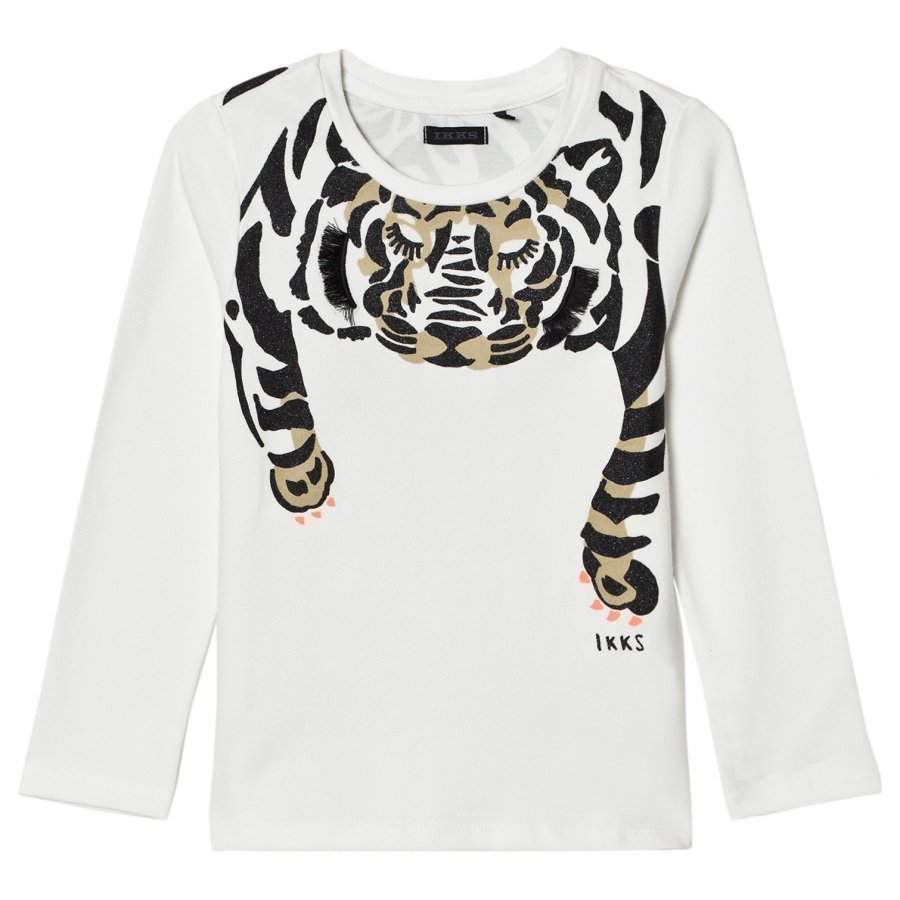 Ikks Tiger Print Graphic Tee T-Paita