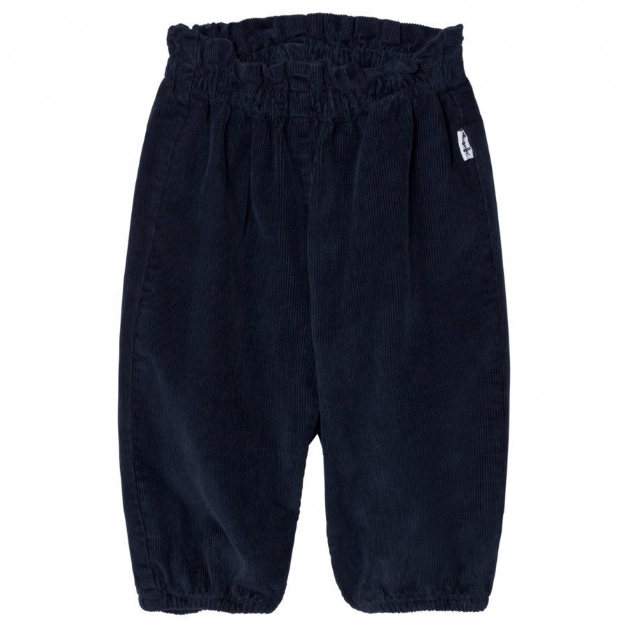 Il Gufo Corduroy Pants Navy Housut