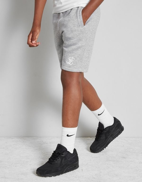 Illusive London Fleece Short Harmaa