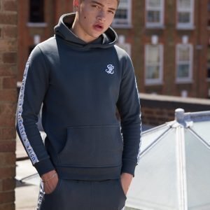 Illusive London Tape Fleece Hoodie Vihreä