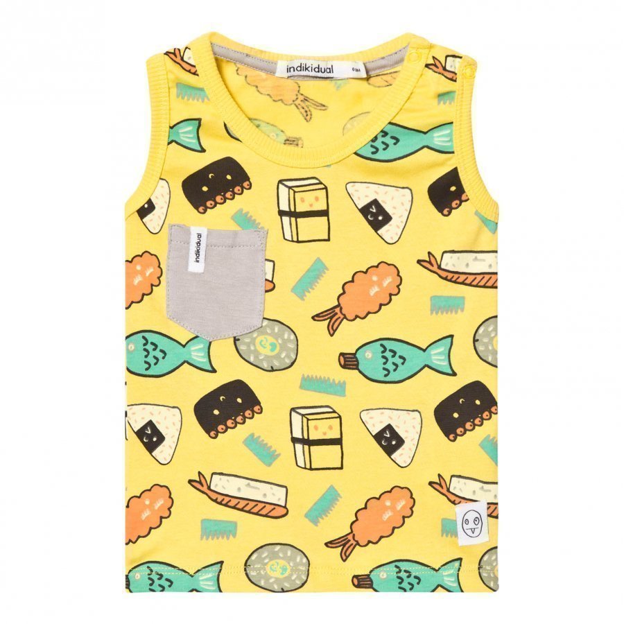 Indikidual Yellow Negi Tank Top Liivi