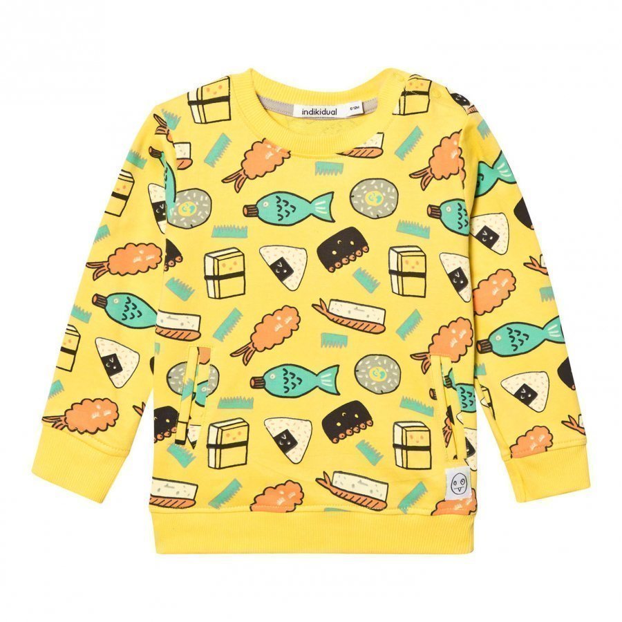 Indikidual Yellow Roe Sweatshirt Oloasun Paita