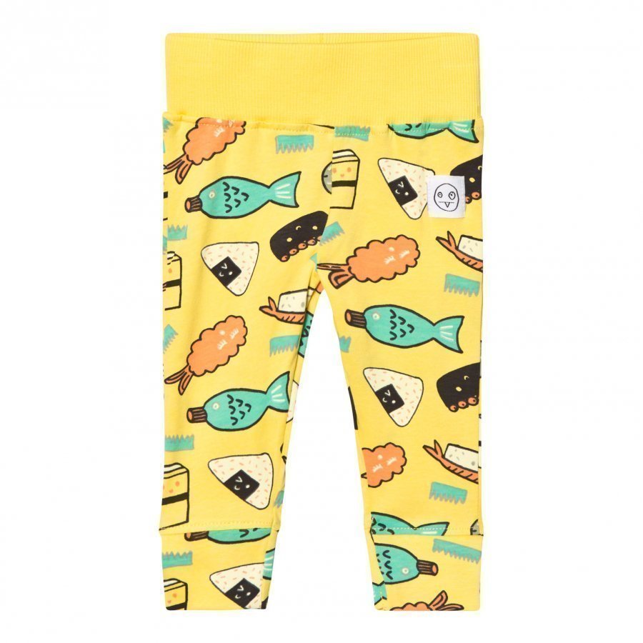 Indikidual Yellow Sushi Leggings Legginsit