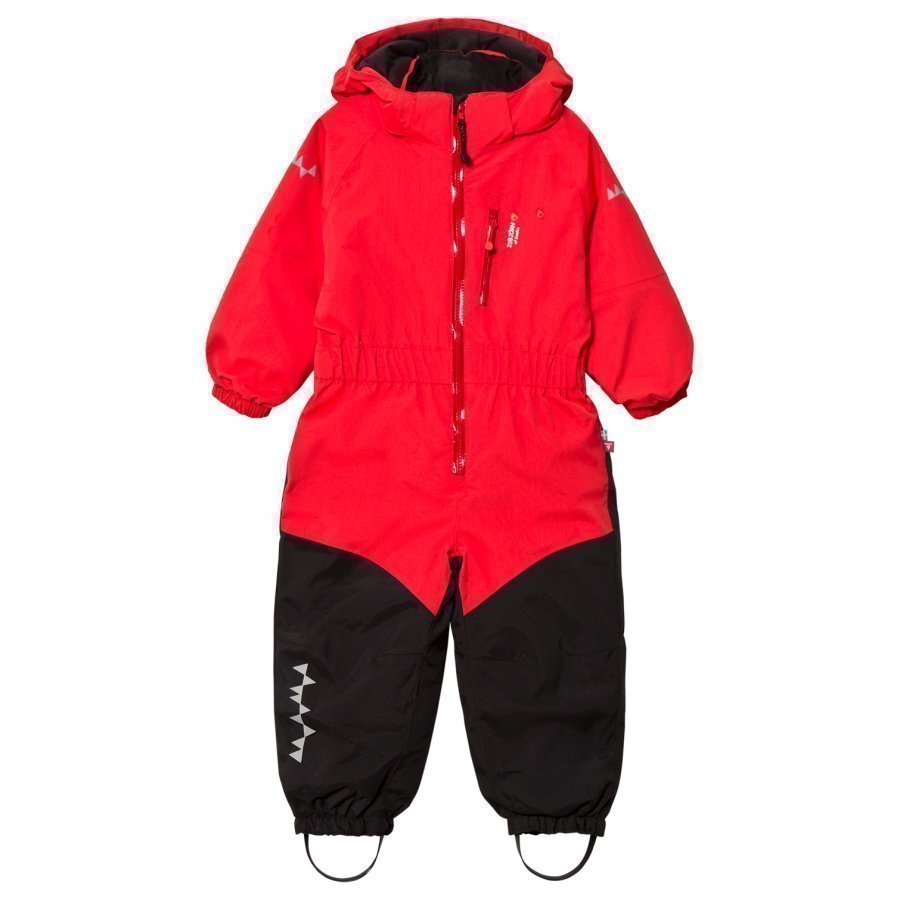 Isbjörn Of Sweden Penguin Snowsuit Red Toppahaalari