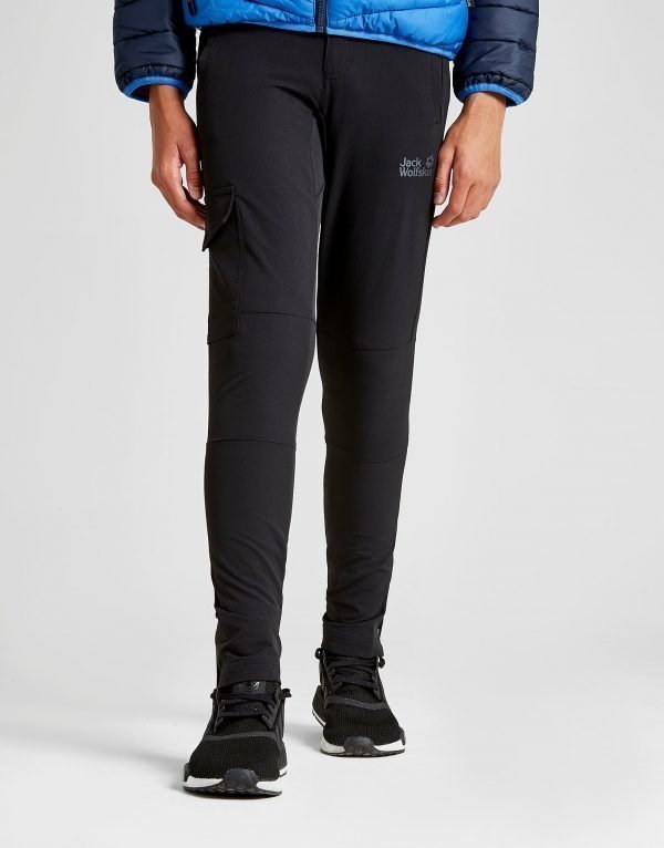 Jack Wolfskin Dynamic Cargo Track Pants Musta