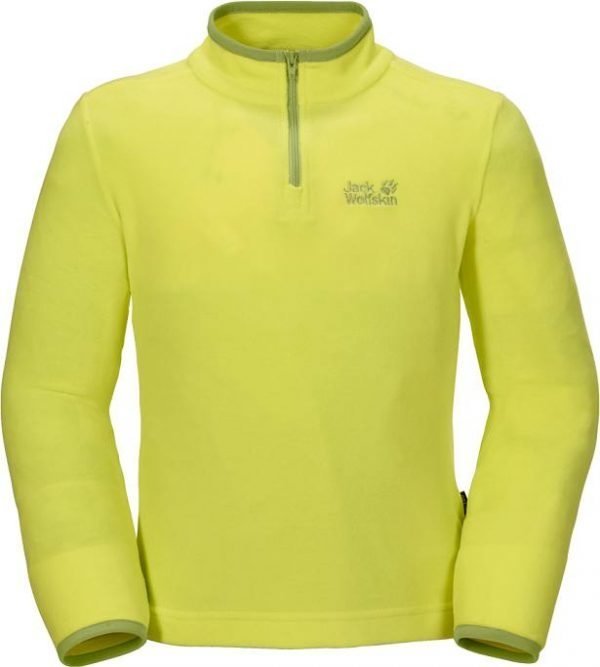 Jack Wolfskin Gecko Nanuk Half Zip K Fleecepusero Lime