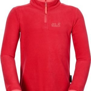 Jack Wolfskin Gecko Nanuk Half Zip K Fleecepusero Punainen