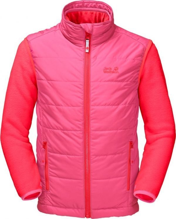 Jack Wolfskin Glen Dale Kids Fleecetakki Pinkki