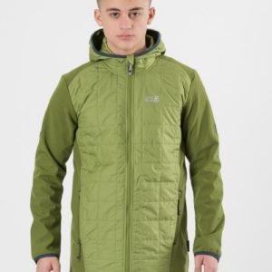 Jack Wolfskin Grassland Hybrid Jacket Takki Vihreä