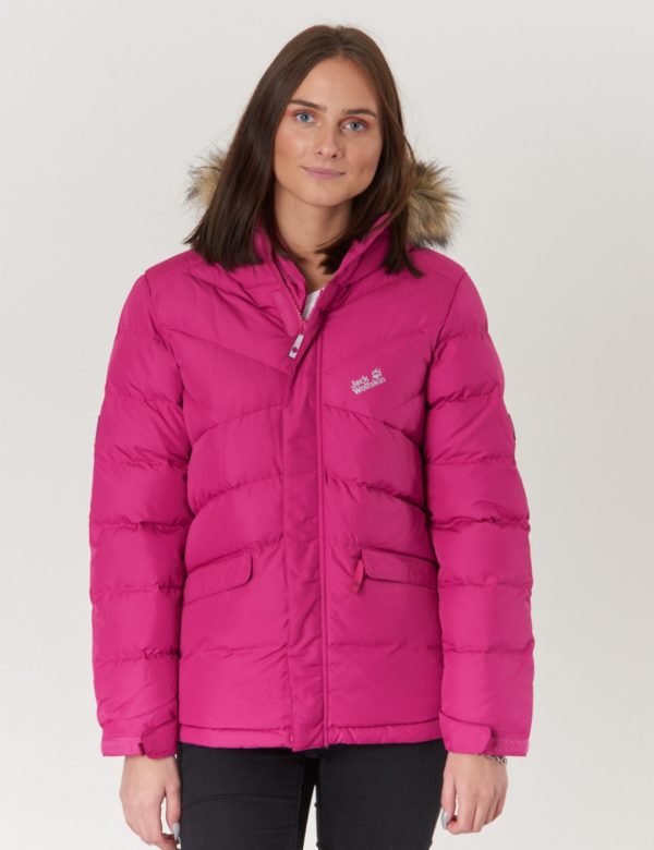 Jack Wolfskin Icefjord Jacket Takki Vaaleanpunainen