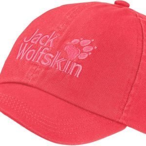 Jack Wolfskin Kids Baseball Cap Lippis Punainen