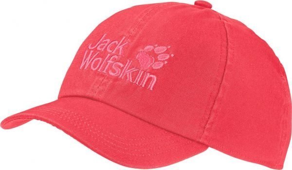 Jack Wolfskin Kids Baseball Cap Lippis Punainen