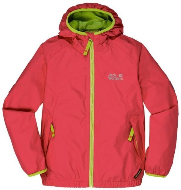 Jack Wolfskin Kids Limerick Jacket Kuoritakki Punainen