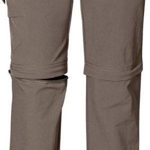 Jack Wolfskin Kids Safari Zip Off Pants Katkolahjehousut Harmaa