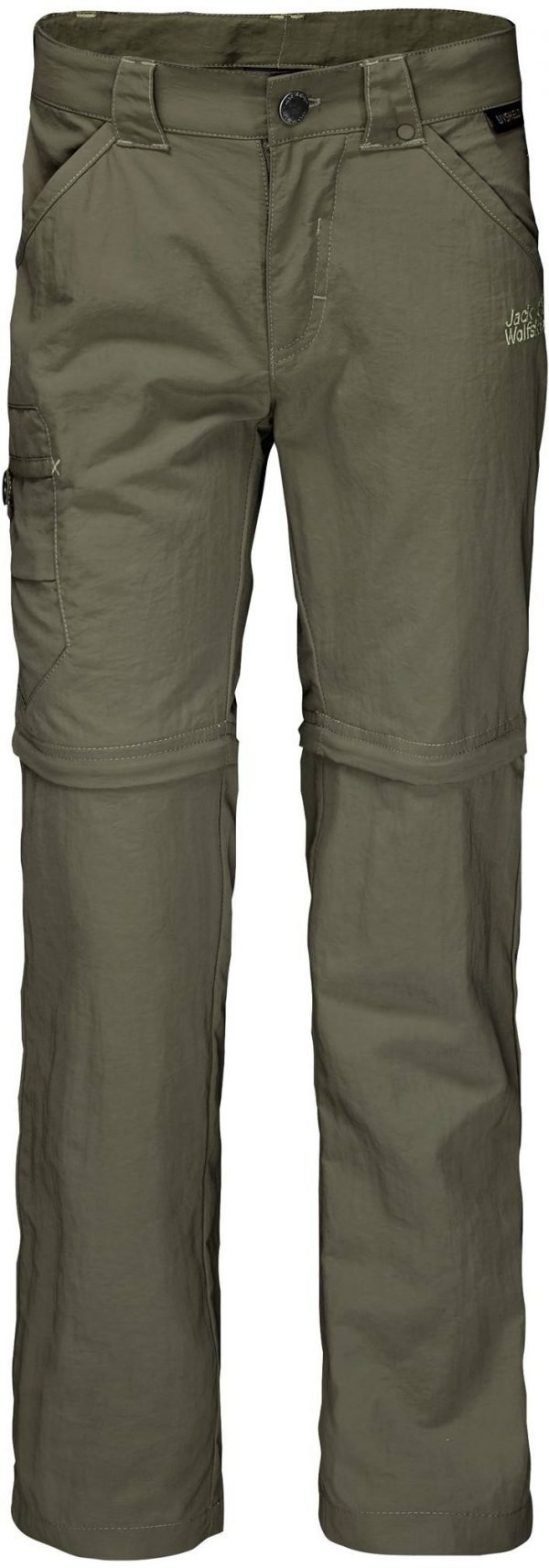 Jack Wolfskin Kids Safari Zip Off Pants Kids Katkolahjehousut Tummansininen