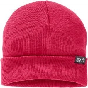 Jack Wolfskin Rib Knit Cap Pipo Berry