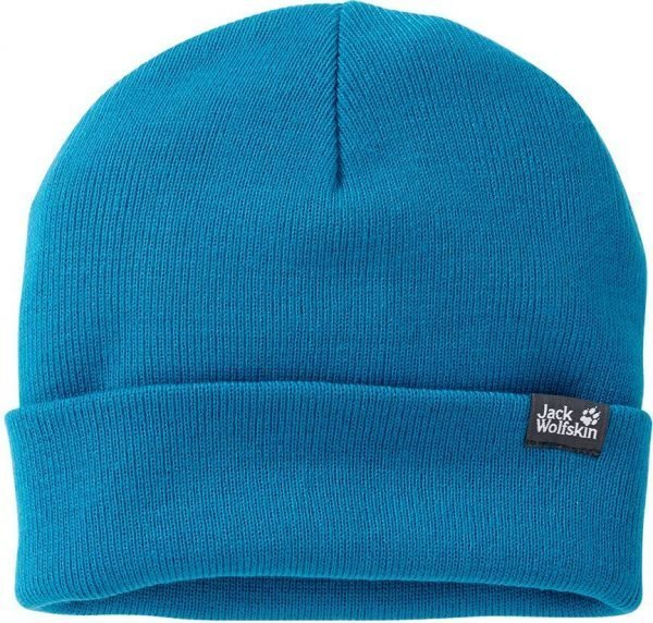 Jack Wolfskin Rib Knit Cap Pipo Turkoosi