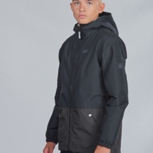 Jack Wolfskin Snowy Days Jacket Kids Takki Musta