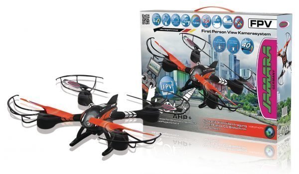 Jamara Kauko-Ohjattava Kopteri R / C Drone Loky 4+4 Channel Rtf