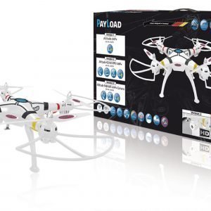 Jamara Kauko-Ohjattava Kopteri R / C Drone Payload Altitude 4+4 Channel Rtf