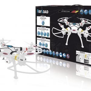 Jamara Kauko-Ohjattava Kopteri R / C Drone Payload Altitude 4+6 Channel Rtf