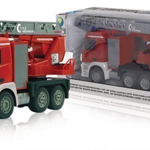 Jamara Kauko-Ohjattava Paloauto R / C Fire Truck Mercedes Antos 4+6 Channel Rtr