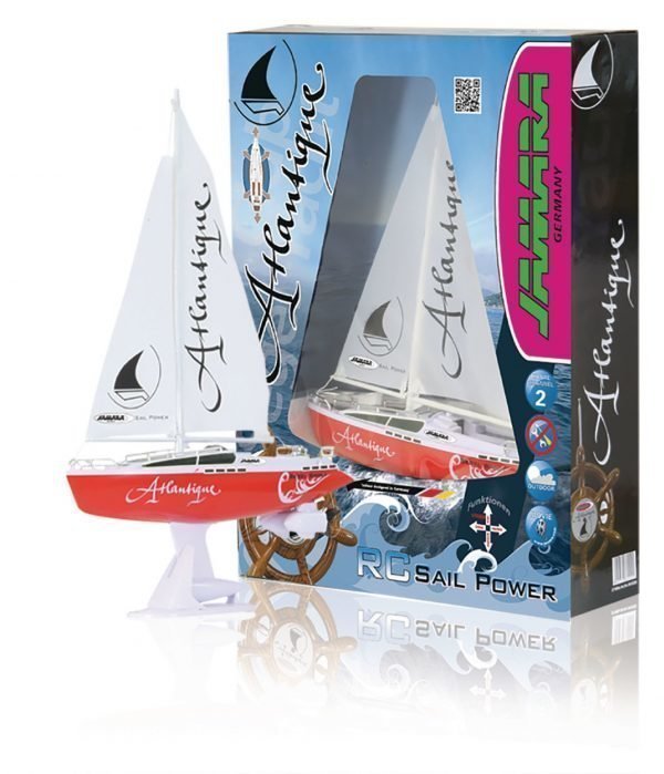 Jamara Kauko-Ohjattava Vene R / C Boat Sailing Boot Atlantique Rtr