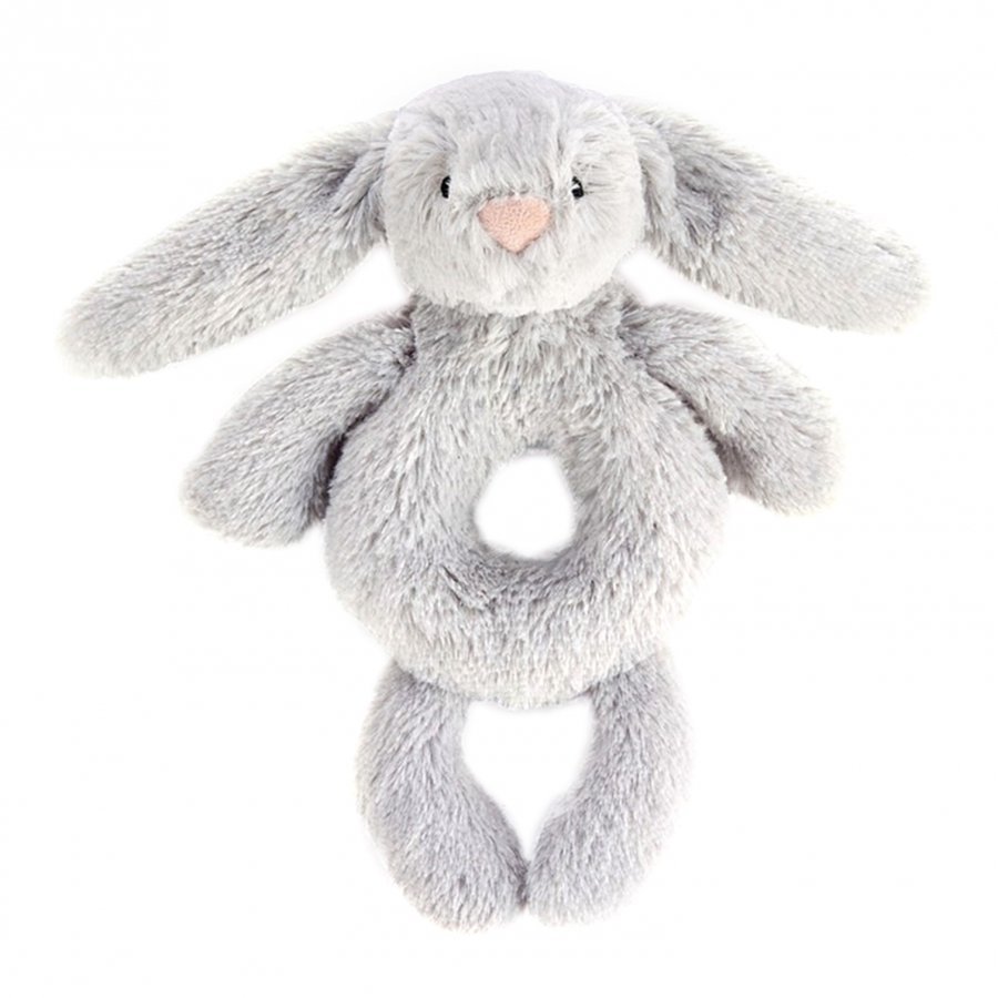 Jellycat Bashful Silver Bunny Grabber Aktiviteettilelu