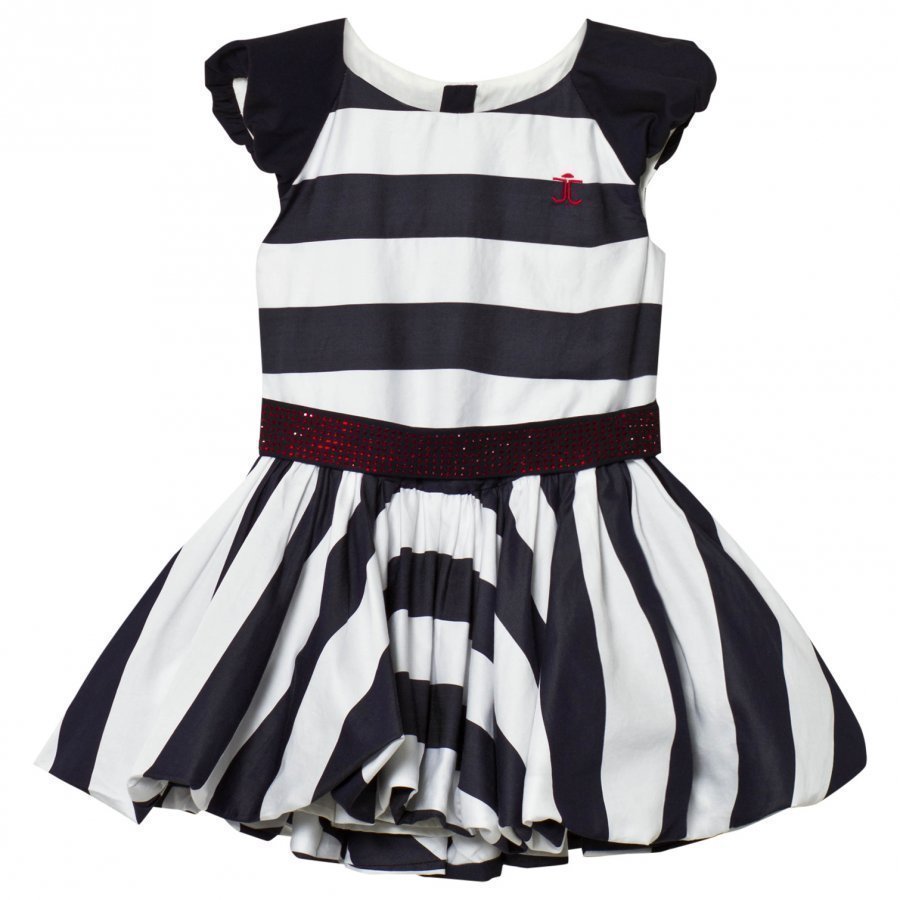 Jessie & James Birthday Dress Navy And White Stripes Juhlamekko