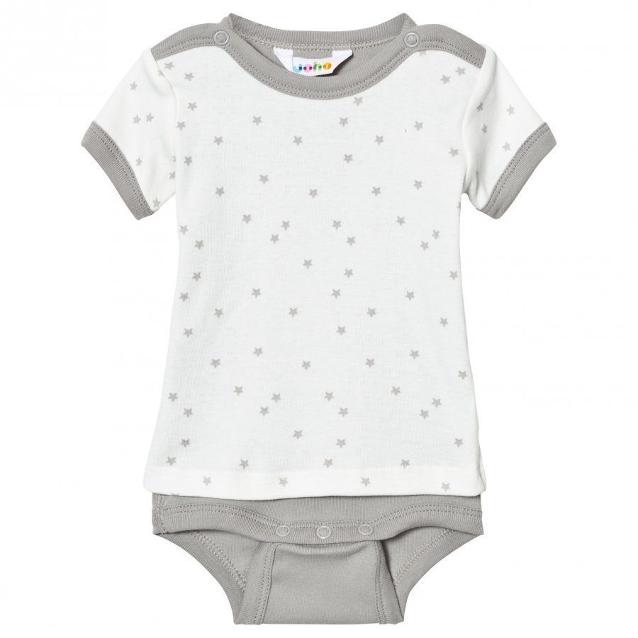 Joha Baby Body With T-Shirt Mini Star Grey Body