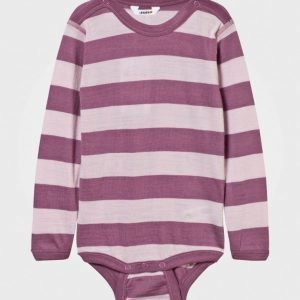 Joha Block Striped Baby Body Pink Body