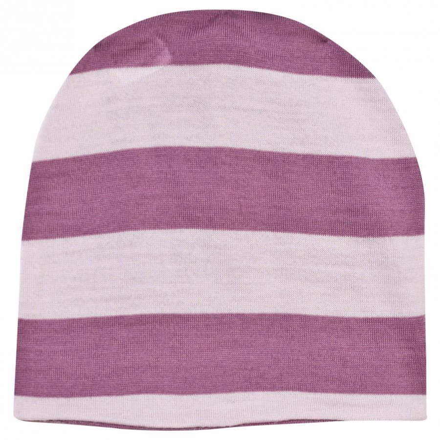 Joha Block Striped Hat Pink Pipo