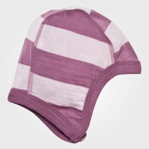 Joha Block Striped Helmet Pink Pipo