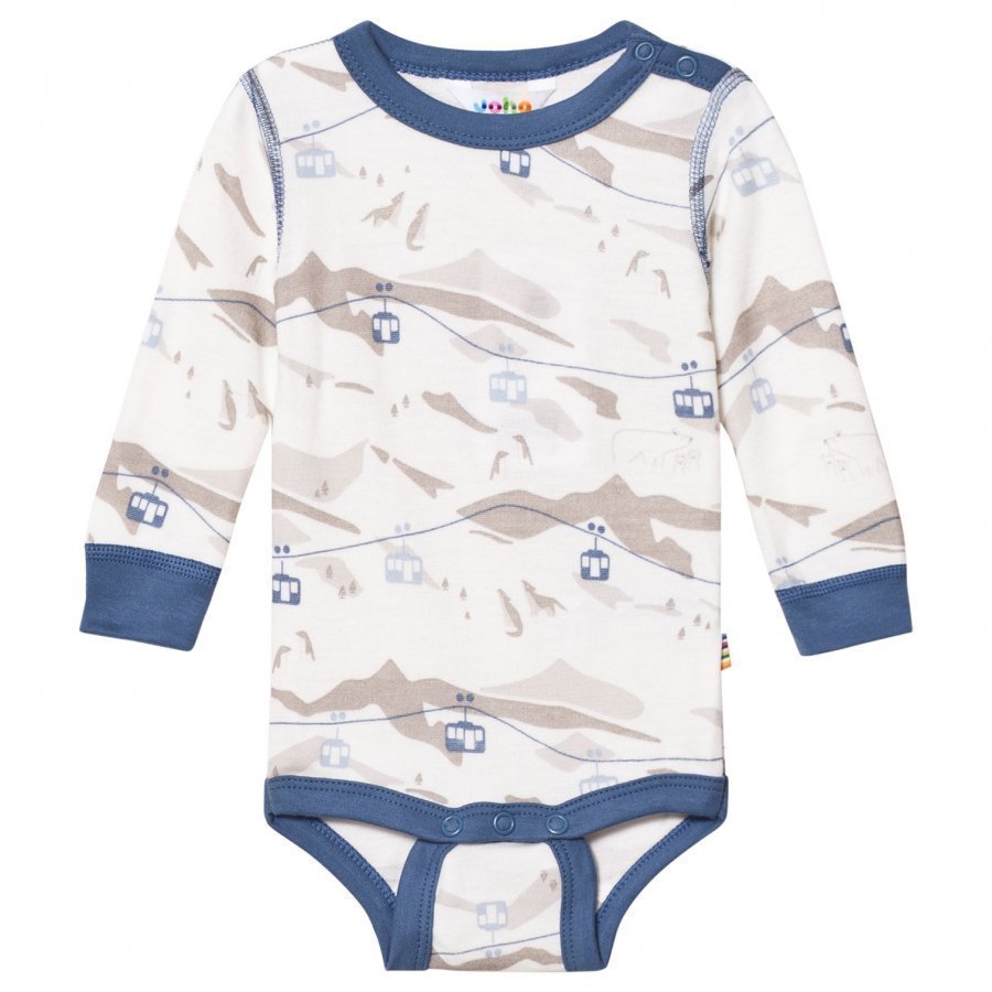 Joha Cable Car Long Sleeve Baby Body Blue Body