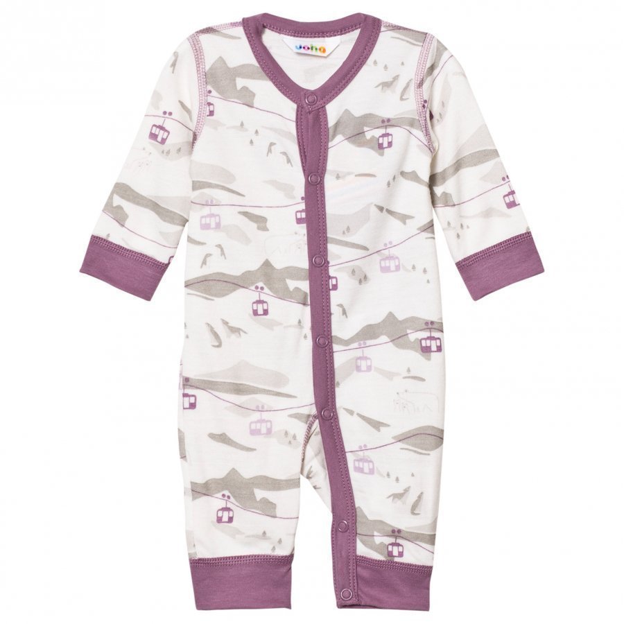 Joha Cable Car One-Piece Purple Potkupuku