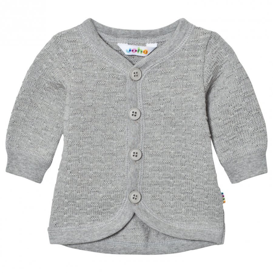 Joha Cardigan Silver Melange Neuletakki