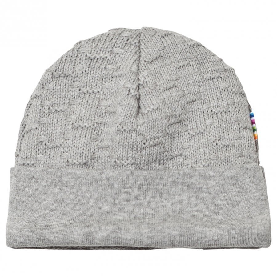 Joha Knit Hat Silver Melange Pipo