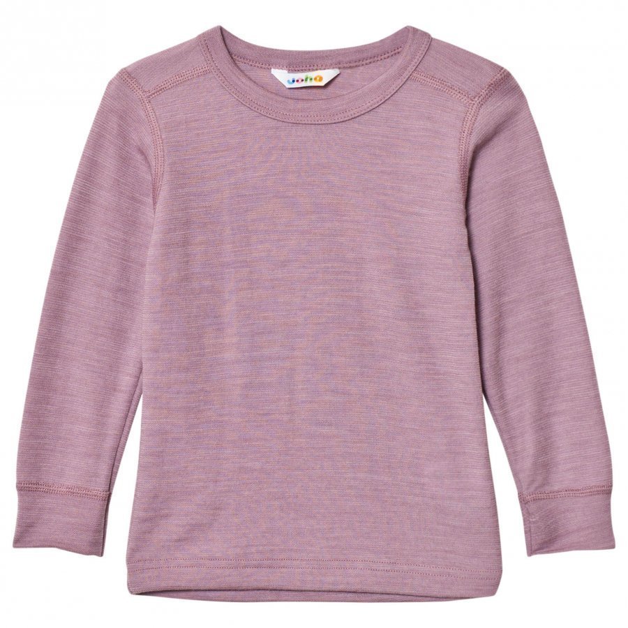 Joha Long Sleeve Top Purple Melange Kerraston Yläosa