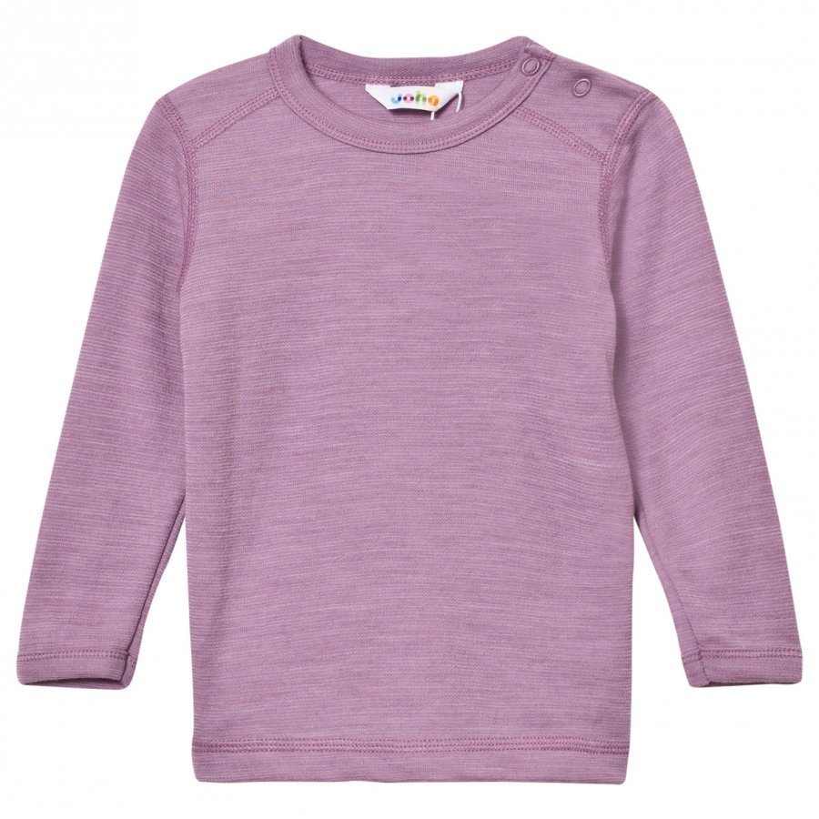 Joha Long Sleeve Top Purple Melange Kerraston Yläosa