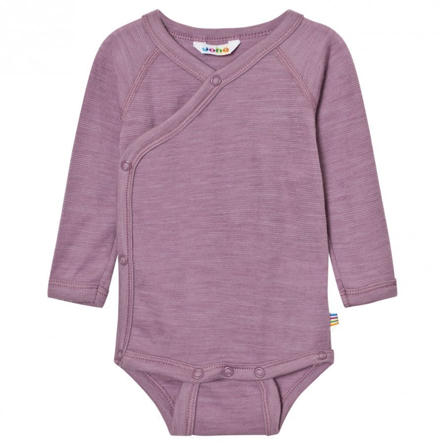 Joha Purple Melange Long Sleeve Wrap Body