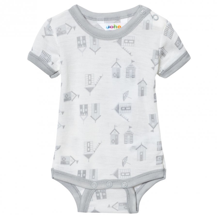 Joha Short Sleeve Baby Body Beach House Print Body