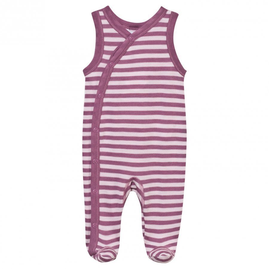 Joha Striped Footed Baby Body Pink Body
