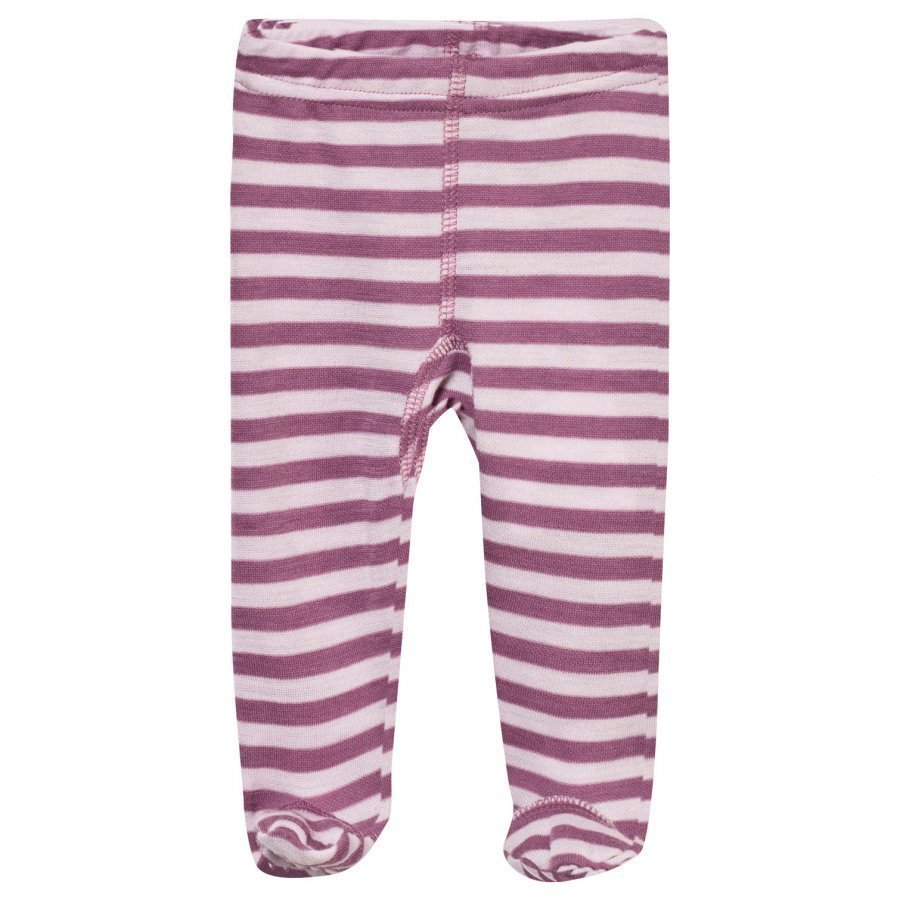 Joha Striped Footed Leggings Pink Legginsit