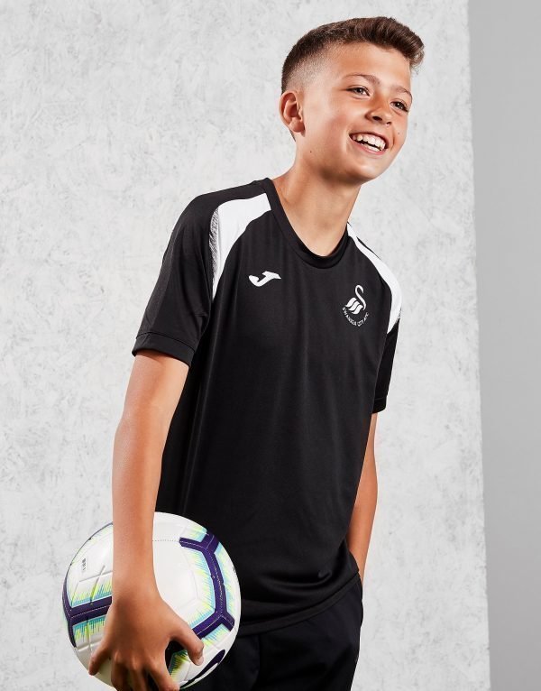 Joma Swansea City Fc 2018/19 Training Shirt Musta