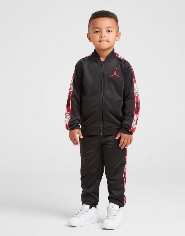 Jordan Jumpman Tape Legacy Poly Tracksuit Musta