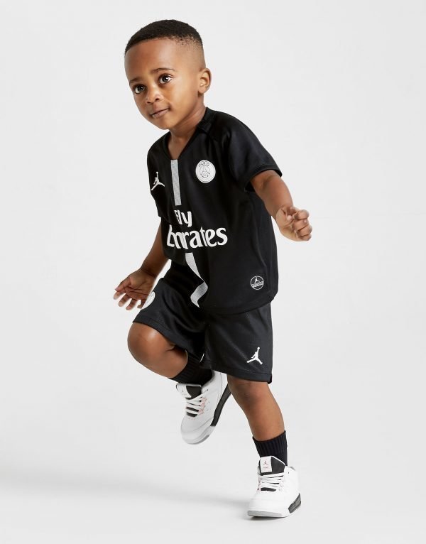 Jordan X Paris Saint Germain 2018/19 Cl Home Peliasu Musta