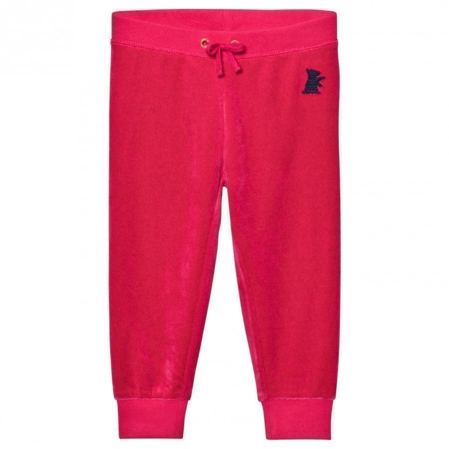 Juicy Couture Fuchsia Velour Track Pants Verryttelyhousut