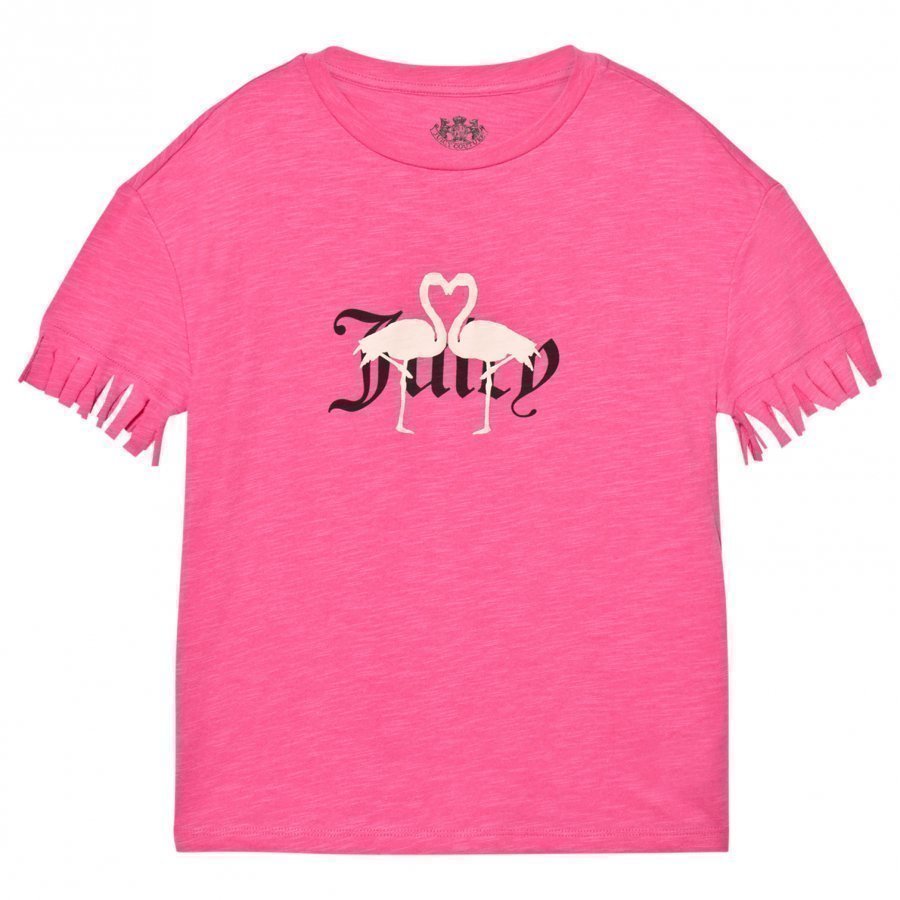 Juicy Couture Pink Flamingo Logo Dress Mekko