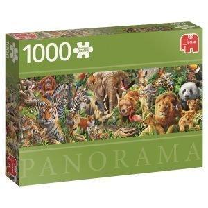 Jumbo African Wildlife 1000 Palaa Panorama