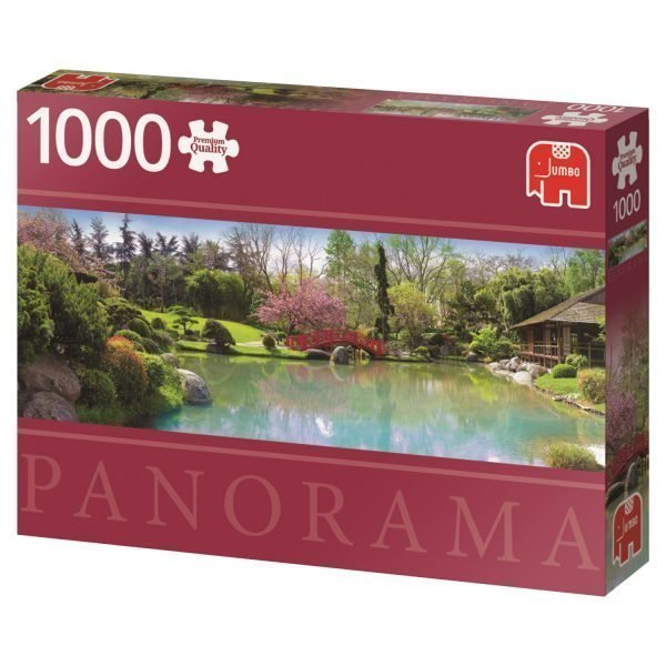 Jumbo Colourful Garden 1000 Palaa Panorama